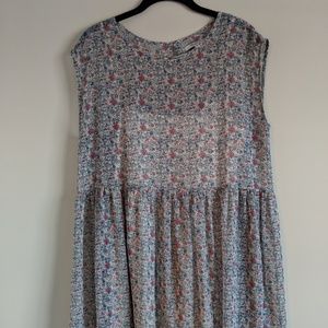Madewell Floral Patterned Shift Dress